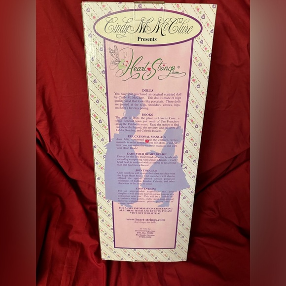 Heart strings Galleries Sweet Dreams Angel Doll by Artist Cindy McClure Rosalee - Picture 8 of 12